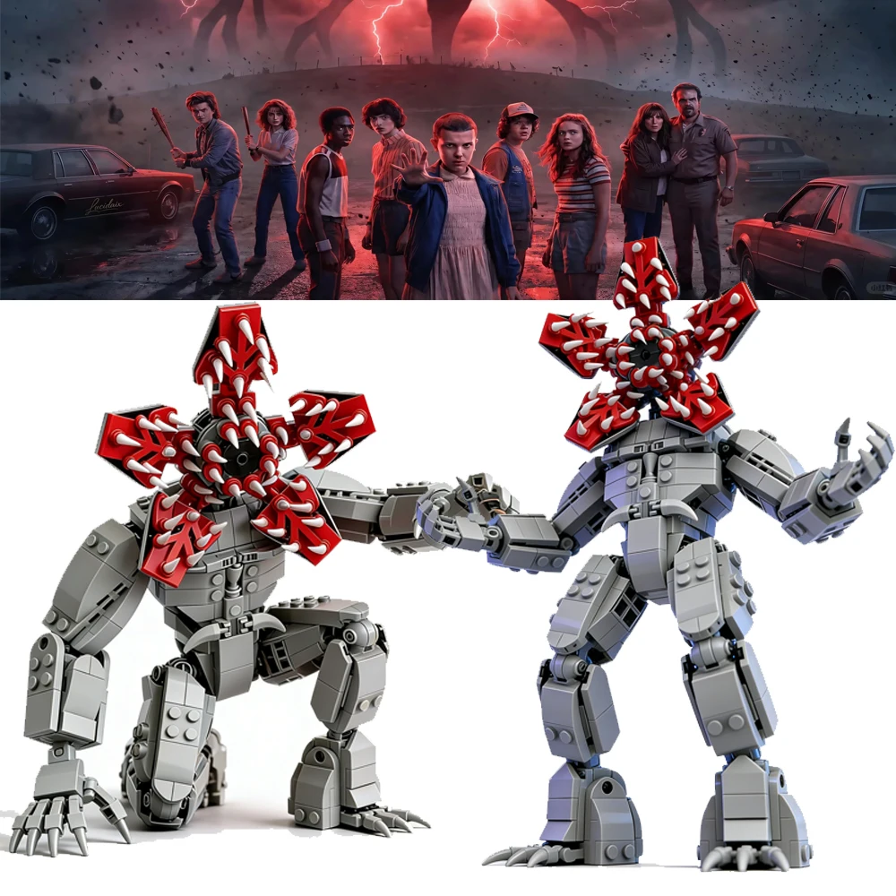 

Конструктор 2026: Гигантский мясокушащий растение-демон Демогоргон Векна, модель из строительных блоков, игрушка для детей, подарок на день рождения