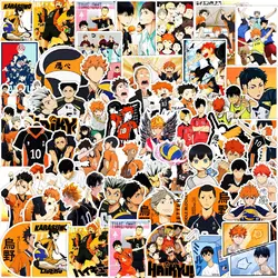 50pcs Volleyball Juvenile Cartoon Graffiti Stickers Suitcase Notebook Scooter Waterproof DIY Sticker Decoration