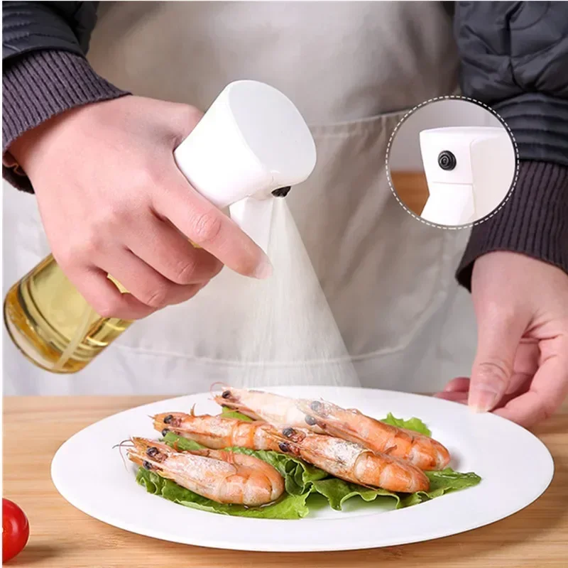 Olive Oil Spray Bottle Kitchen Camping Cooking Baking Tableware Spice Shaker Vinegar Sprayer Cookware Bbq Bar Dispenser Dining