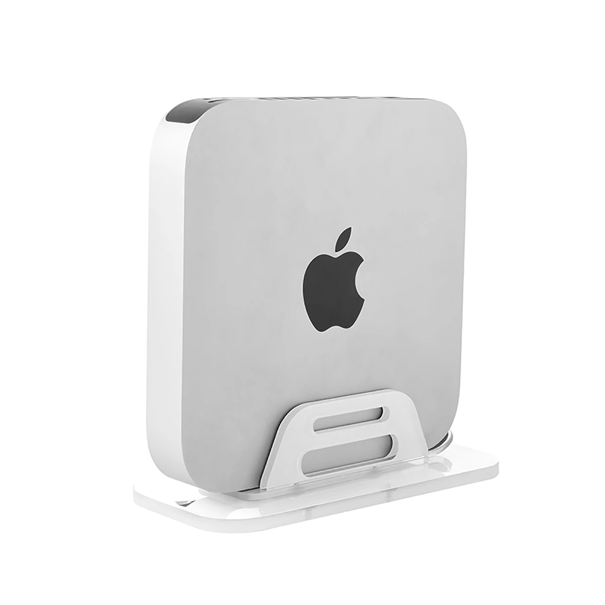 Acrylic Bracket for M1 Apple host Mac Mini Multi-function Stand Desktop Cooling Holder Base Support Frame Wall Storage Rack