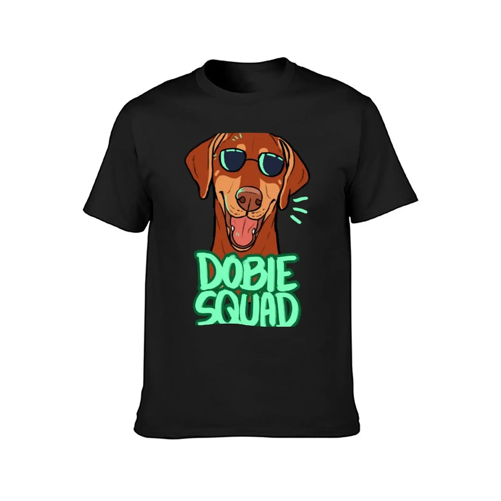 DOBIE SQUAD (red) T-Shirt vintage clothes quick-drying sublime mens workout shirts