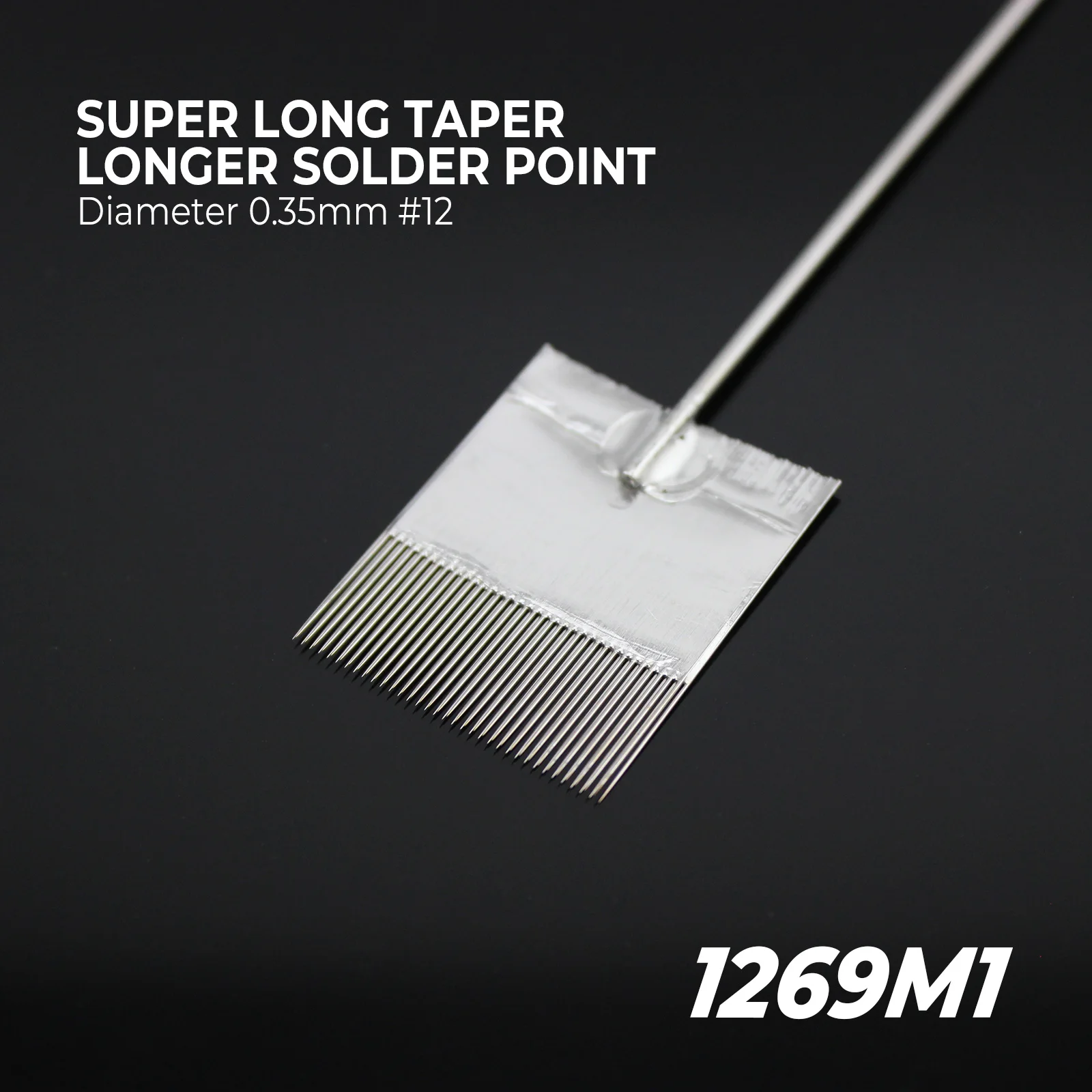 

DISCOVER DEVICE Sterile Medium Taper Mag Shader 69M1 Tattoo Needle 25/Box 0.35mm