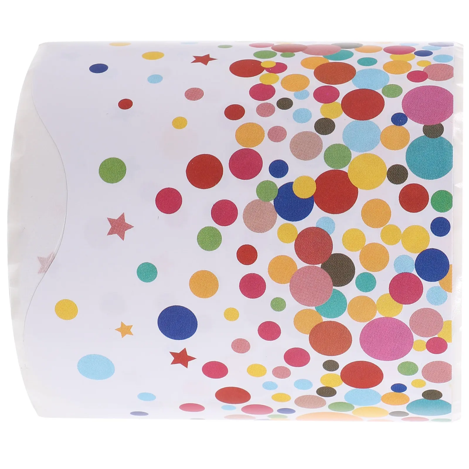 

Рулонный декоративный бордюр с точечным узором, самоклеящийся, разноцветный, волнистый, для оформления классов, офисов, окон, праздников