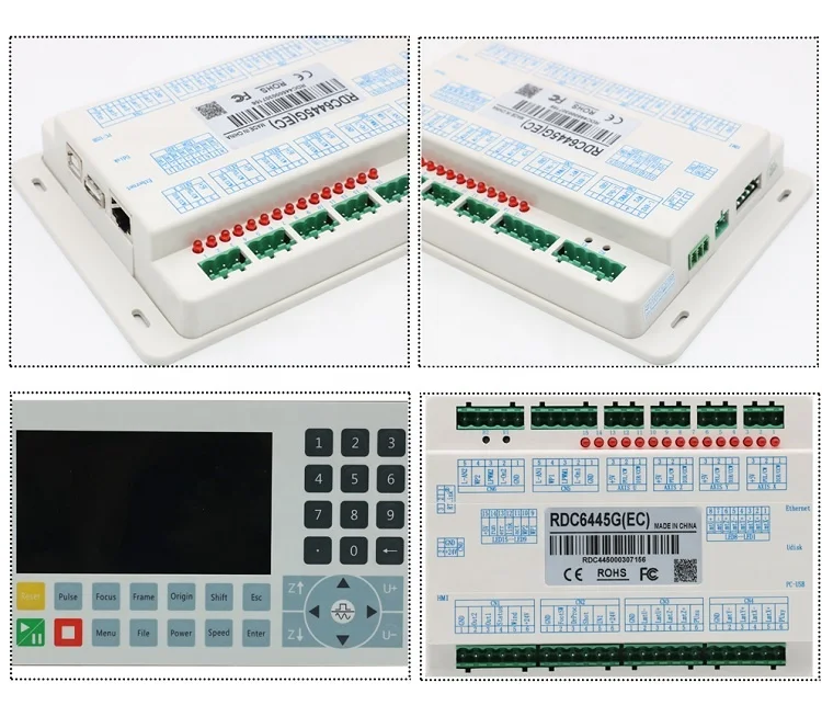 Ruida RDC6442G RDC6442S CO2 Laser Controller Board Card for CNC Engraving Cutting Machine RDC6442 Control Motherboard System