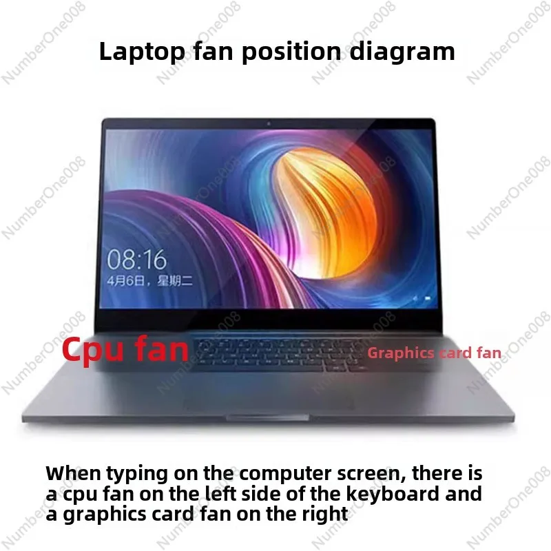 Applicable, Lenovo Savior R7000 Y7000 Y7000P R7000P 2020 Notebook Fan