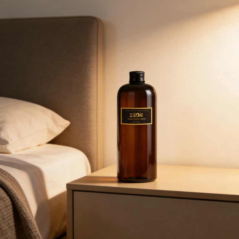 500ML Large Capacity Luxury Hotel Scent Reed Diffuser Refill Oil Long-Lasting Aroma Feeding Liquid Premium Room Fragrance - view 4