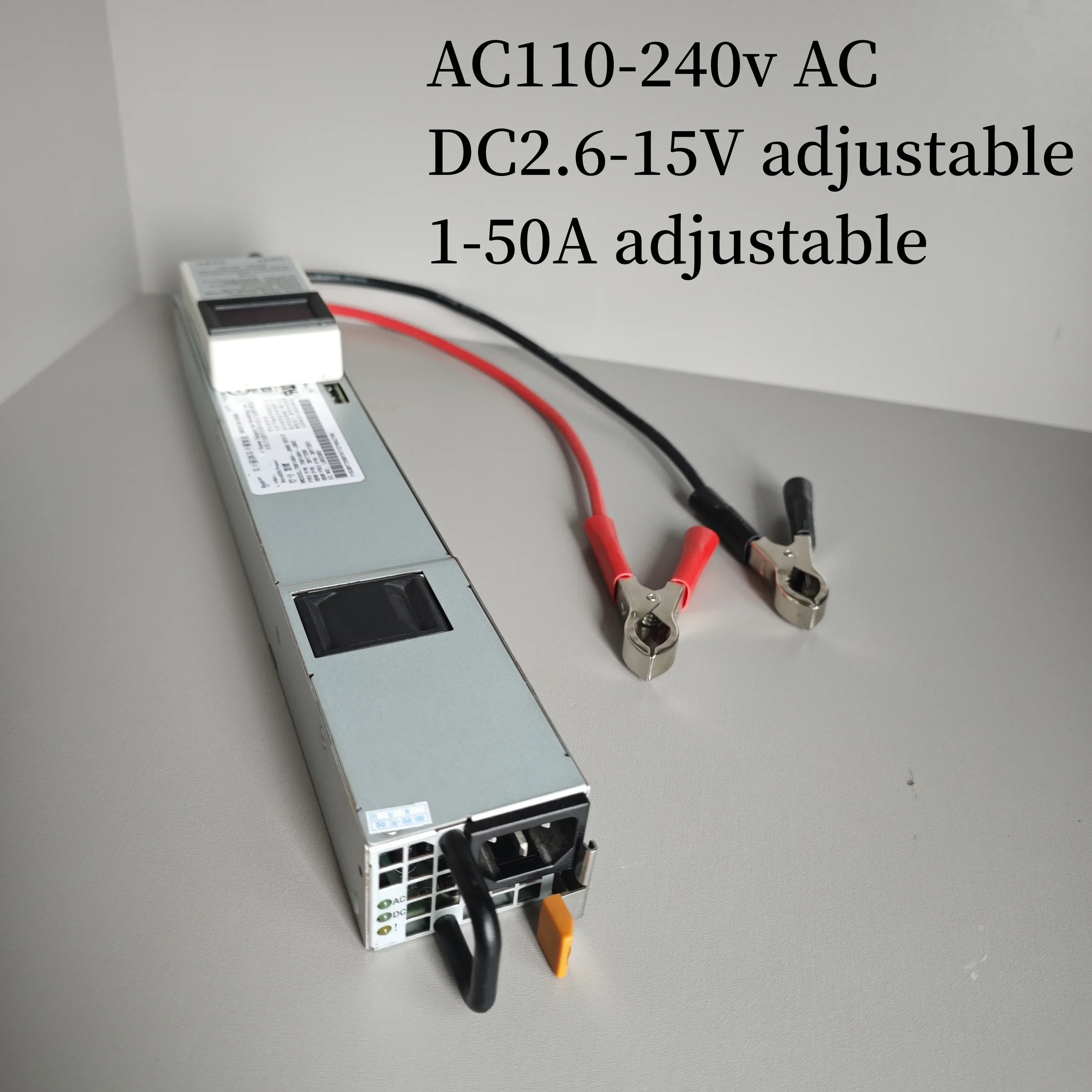 1A - 50A 40A Current 2V~ 30V Voltage Adjustable Charger 12V 14.6V 24V 29.2V 3.65V Lifepo4 Li-ion Lipo Lithium Fast Charge 4S 8S