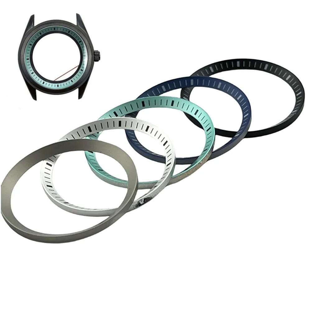 32.1mm Watch Chapter Ring NH35 Watch Case Copper Inner Shadow Ring for NH35 NH36 Movement Modified Watch Bezel Repair Parts