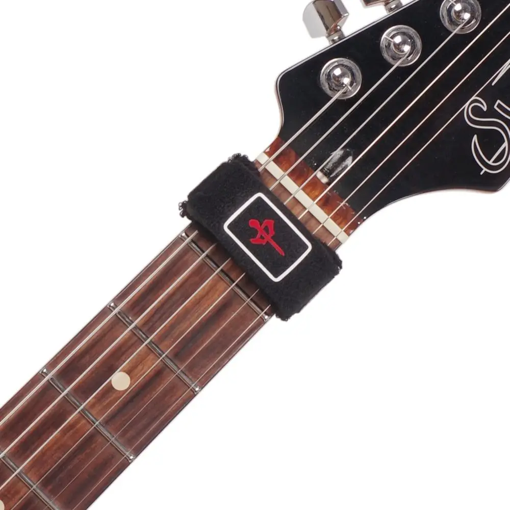 New 18cm Guitar Wraps Strings Black 10 Styles Fingerboard Muting Wraps Mute Muter for Acoustic Classic Guitar