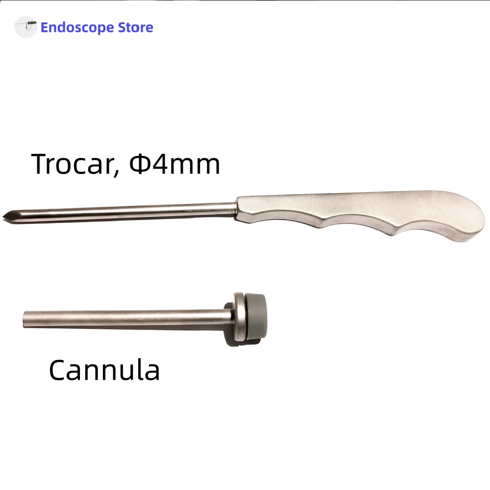 Imagem -04 - Cirurgia Rígida Médica Artroscópica Sonda Faca Grosa Cureta Trocar Cânula Meniscome Faca mm