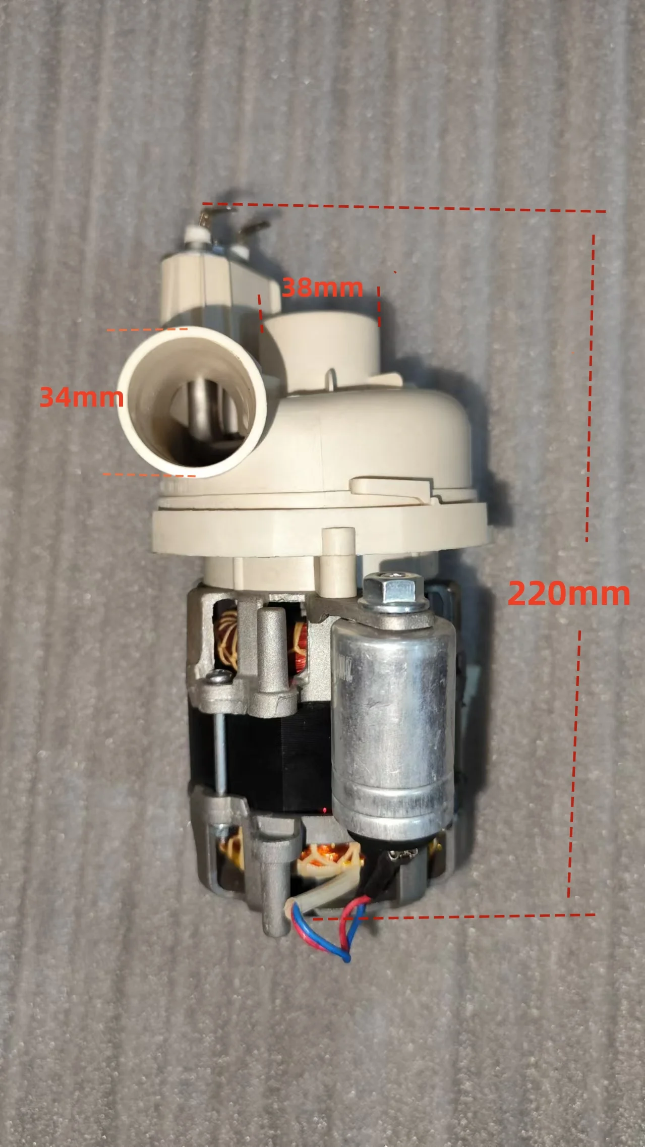 YXW50-2E(L)/YXW50-2E lave-vaisselle pompe de cowculation pour KUPPERSBERG Midea Samsung majestueux a Gorenje AEG Amica