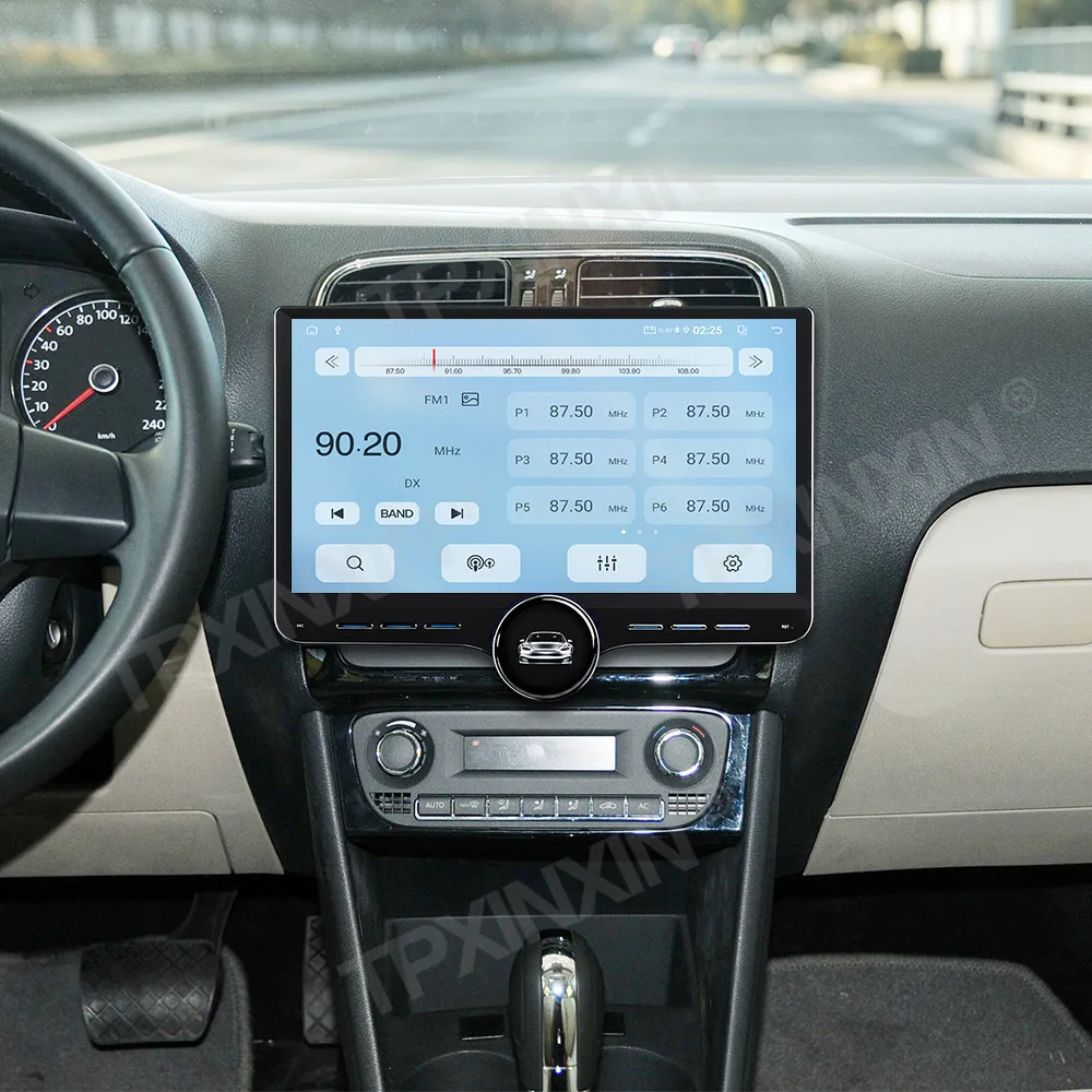 11.5 Inch Touch Screen Android15 Car Stereo For Volkswagen Polo Mk4 2004-2011 GPS Navi Wireless CarPlay Android Auto BT5.0 360