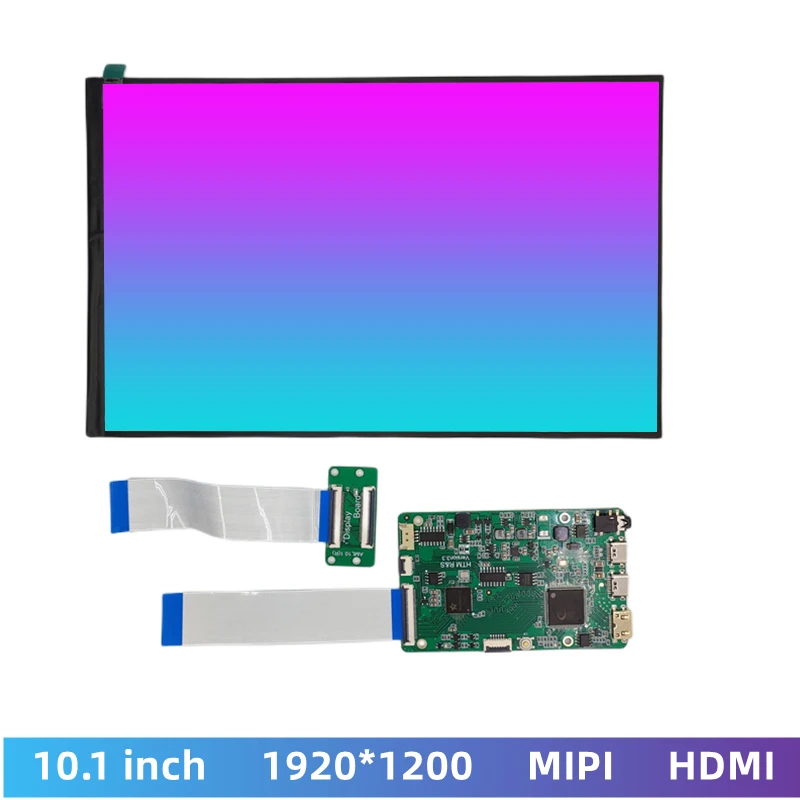 

10.1-inch HDMI adapter board 1920 * 1200 IPS raspberry pie LCD screen with mipi driver board