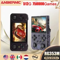 ANBERNIC RG353M RG353V 3.5 INCH Handheld Game Uilt-in 20 Simulator Retro Player Video consoles  Android 11 Linux OS HD 512G PSP