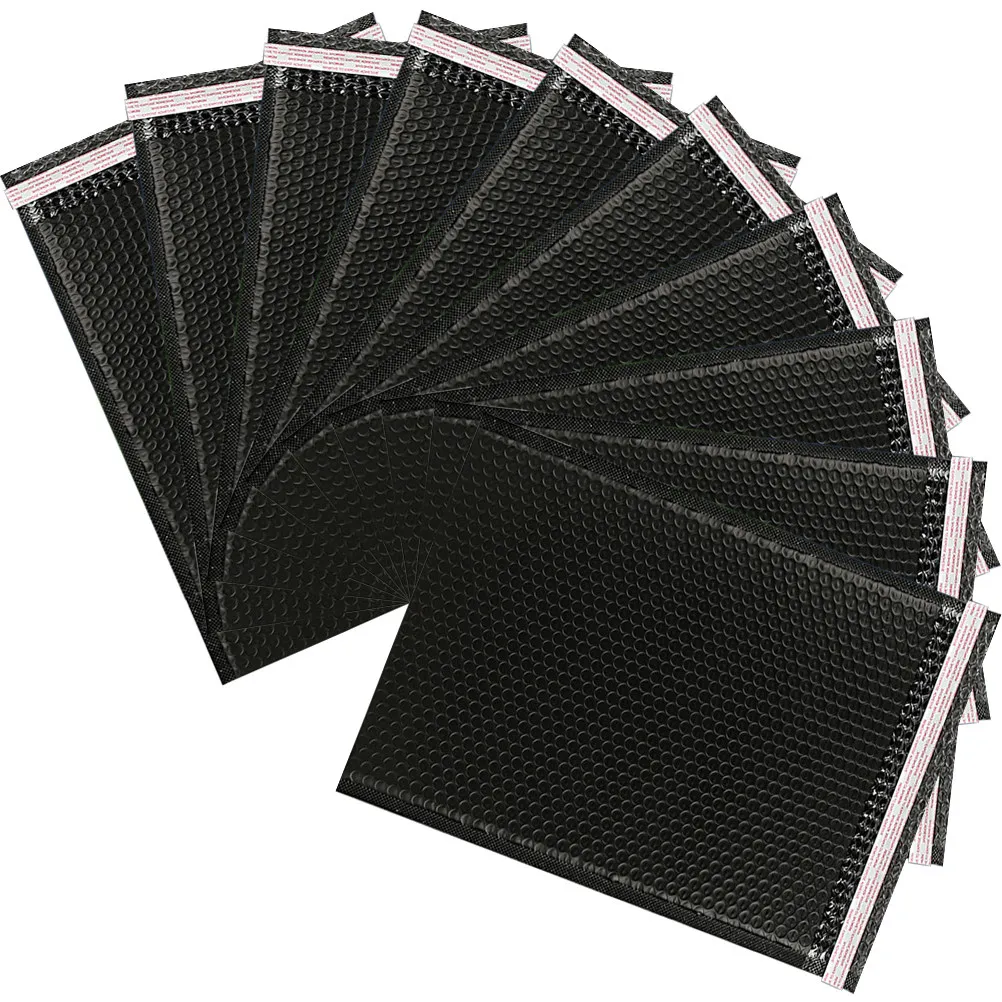 

20 шт. самоклеящихся почтовых конвертов с пузырчатой пленкой для безопасной доставки хрупких предметов, пыле- и ударопрочные, утолщенные