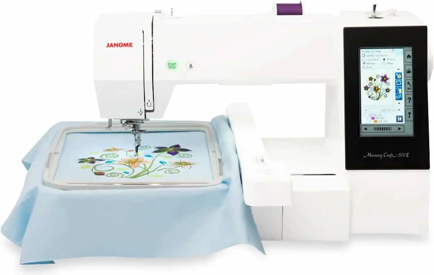 Best Selling Janome Memory Craft 500E Embroidery Machine Genuine Single Head Computerized Operation New Motor Discount Offered