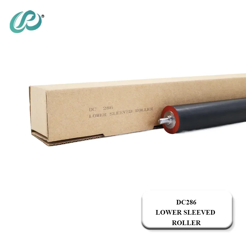 1pcs DC286 Lower Sleeved Roller For Xerox DC 123 128 133 156 236 286 336 2005 2007 2055 2056 3007 Lower Fuser Pressure Roller