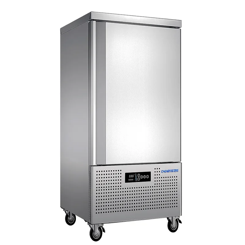 Congelador rápido comercial para panecillos, dumplings, masa, congelador a -40 grados, congelador rápido enfriado por aire para mariscos
