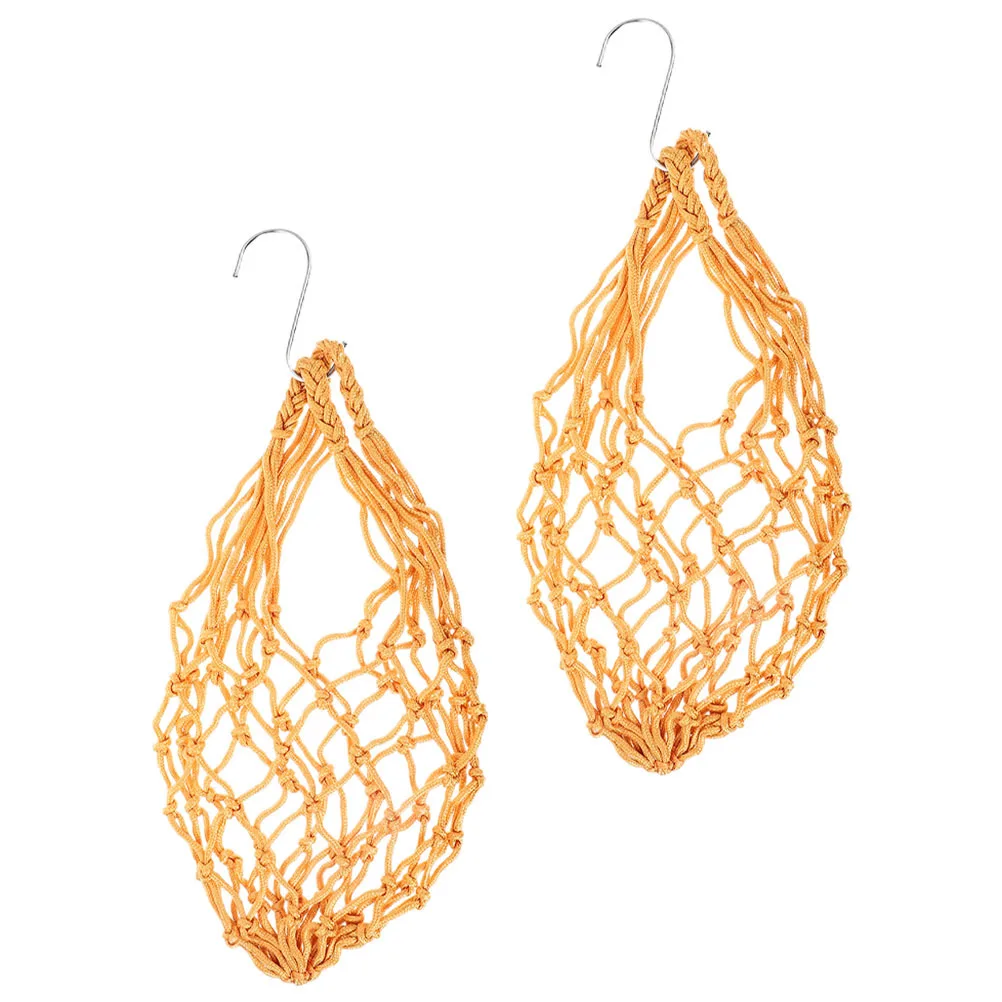 

Hanging Chicken Feeder Vegetable Treat Holder Foraging Toy Net Bag for Chickens MERRYHAPY