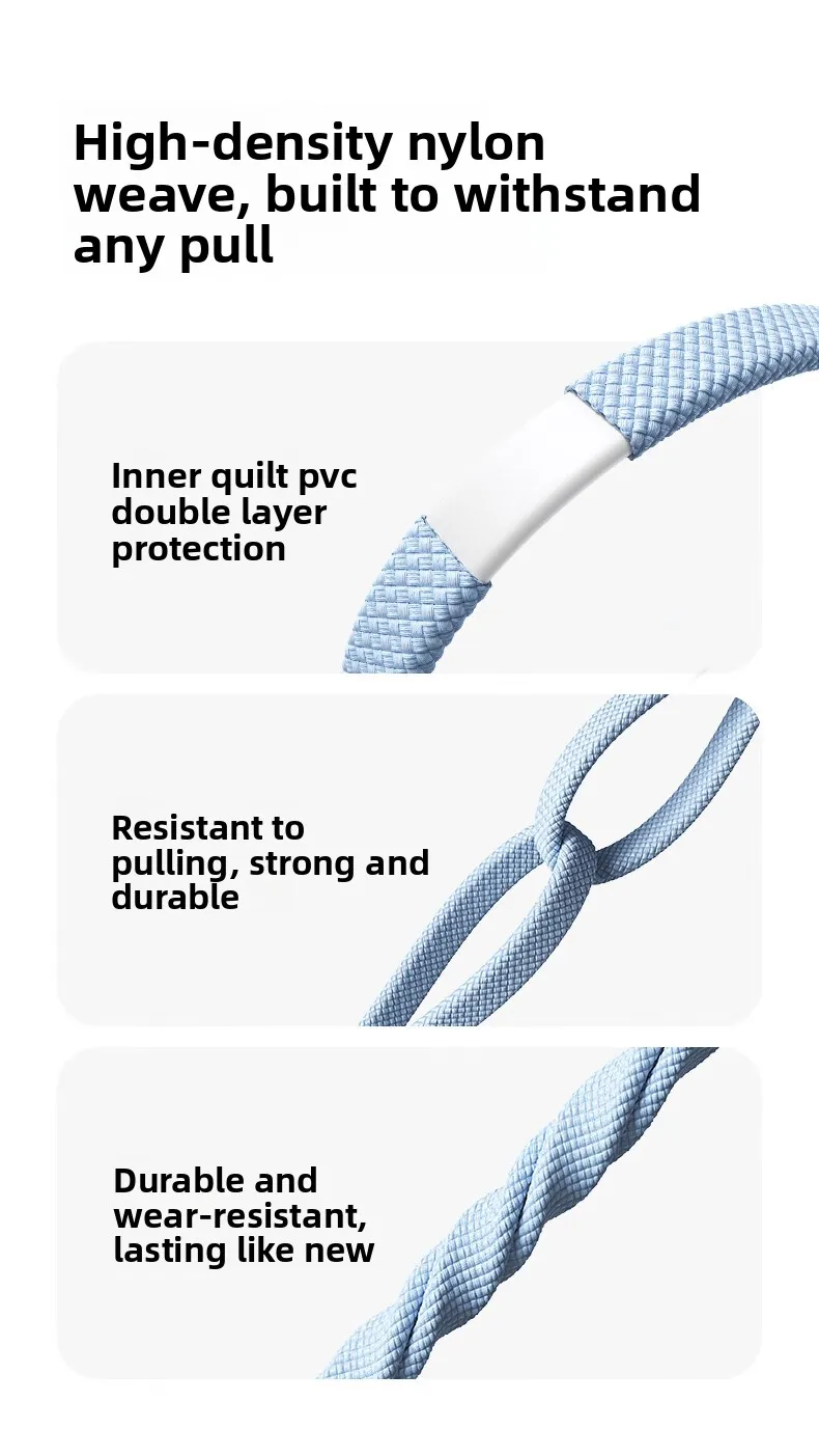 UGREEN Portable Lanyard USB Type C To Type C Cable PD Fast Charging Data For Apple iPad iPhone 17 16 Mobile Phone Tablet Android