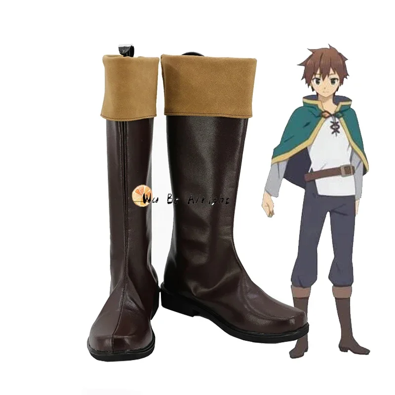 

Kono Subarashii Sekai ni Shukufuku wo Satou Kazuma Обувь для косплея Сапоги Игра Аниме Костюм на Хэллоуин Аксессуары на заказ
