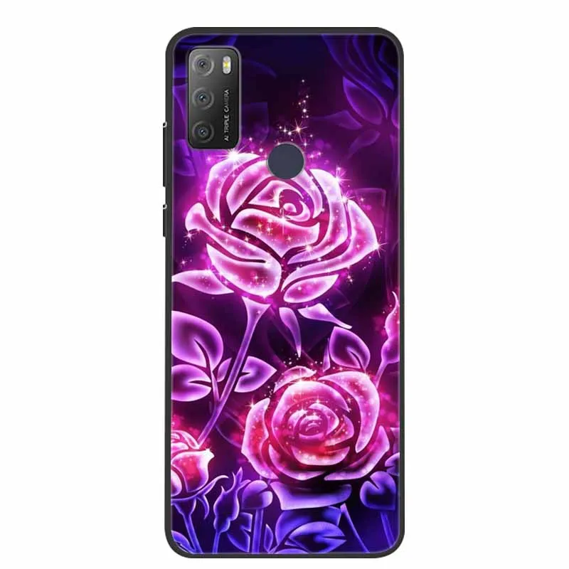 For TCL 20E / 20Y Case Lovely Fashion Printing Phone Cases For TCL 20Y 20 Y TCL20E 20 E Silicone Back Cover for TCL 6125F 6156D