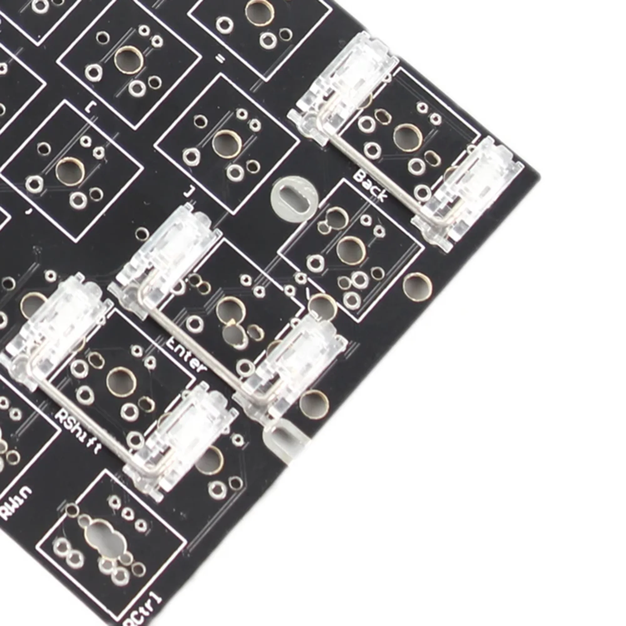 Cherry Style OEM Clear PCB-mounted PCB Stabilizers Satellite Axis 7u 6.25u 2u  For MX Switches Mechanical Keyboard Big Keycaps