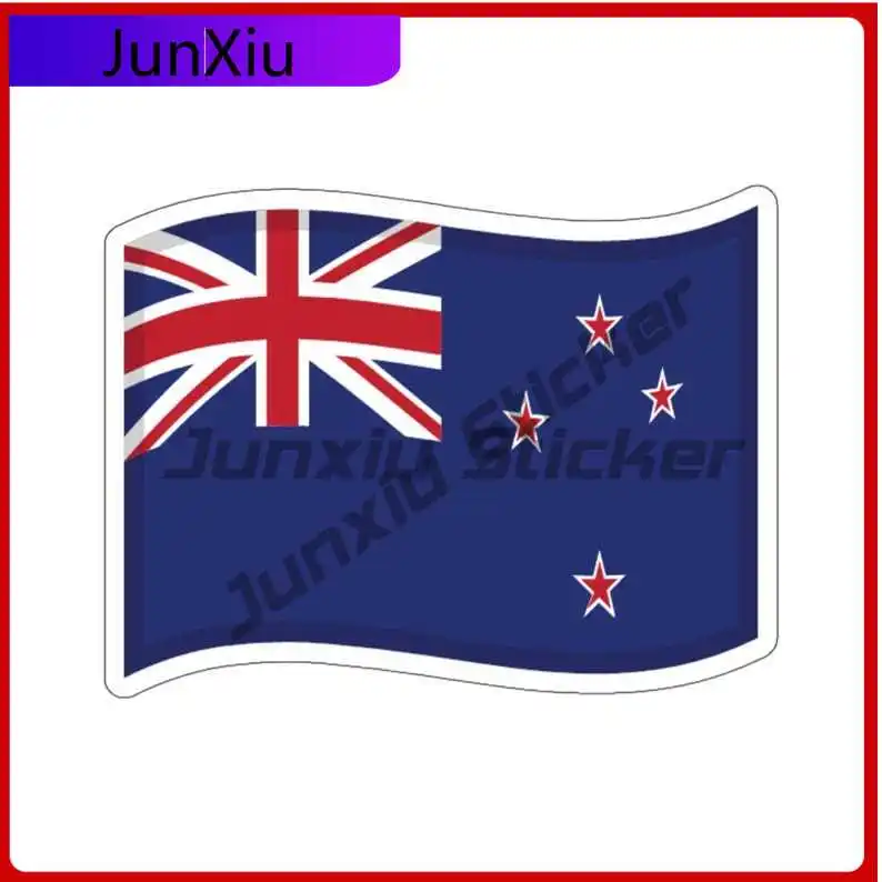 

New Zealand Drift Flag Sticker Funny Anti Scratch Decorations Accessories For Car Laptop Camper Bodywork Laptop Phone Guitar Pvc