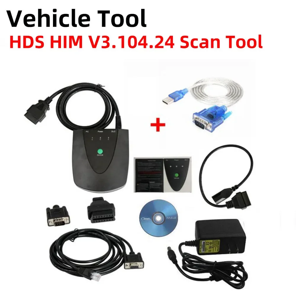 Latest Version HDS V3.104.24 for Honda HDS HIM Diagnostic Tool with Double PC Board for Honda 1992-2021 HDS Scan Tool WITH RS232