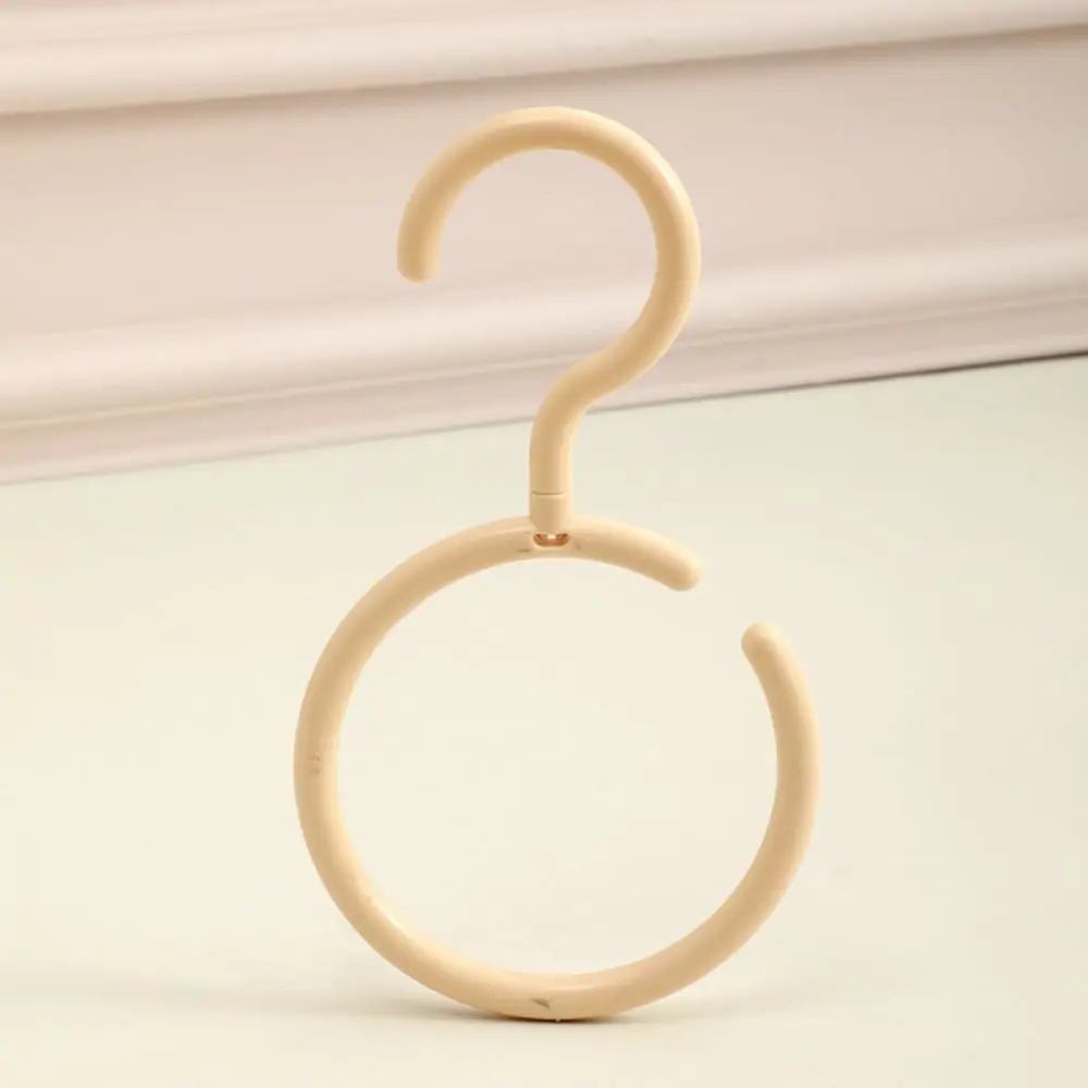 

New Dopamine Clothes Hanger Multifunctional Rotatable Bedroom Scarf Racks Portable Round Scarf Tie Display Rack
