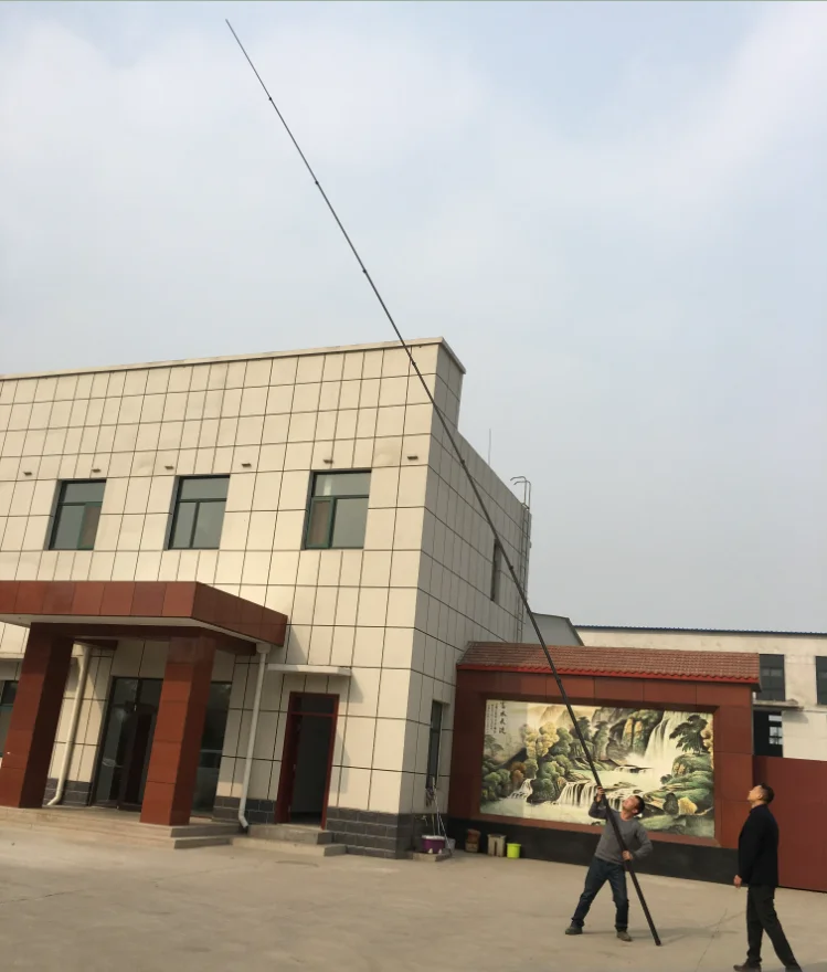 

Удочка телескопическая из углеродного волокна 15м, 18м, 20м; Удочка телескопическая из углеродного волокна для сбора орехов бетель (15м, 18м, 20м)