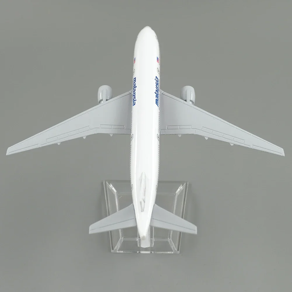 1/400 Legering Vliegtuigen Boeing 777 Malaysia Airlines 16 cm Vliegtuig B777 Model Speelgoed Kinderen Cadeau voor Collectie Decoratie