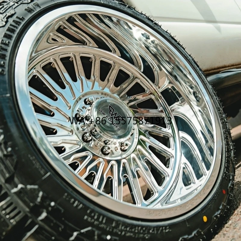

Forged Wheels Heavy-Duty Dually Wheels for Pickup Trucks - High Load Capacity 8x180 8x120 Rims 26 28 Inch Forged Wheels