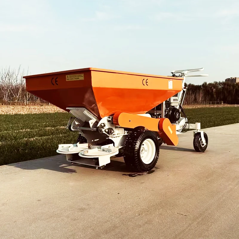 

Automatic Fertilizer Spreading Machine Small Self-propelled Compost Spreader Hand Push Garden Fertilizer Spreader