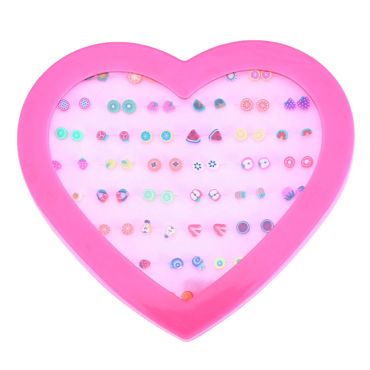 

36Pairs Ear Stud Earrings Set Comfortable Lightweight Mixed Patterns Elegant Storage Box Perfect for Party Wedding Daily