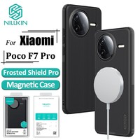 Nillkin Super Frosted Shield Pro Magnetic Case For Xiaomi Mi 15 14 Ultra Poco F7 X7 F6 K80 K70 Note14 14T Pro Case Back Cover