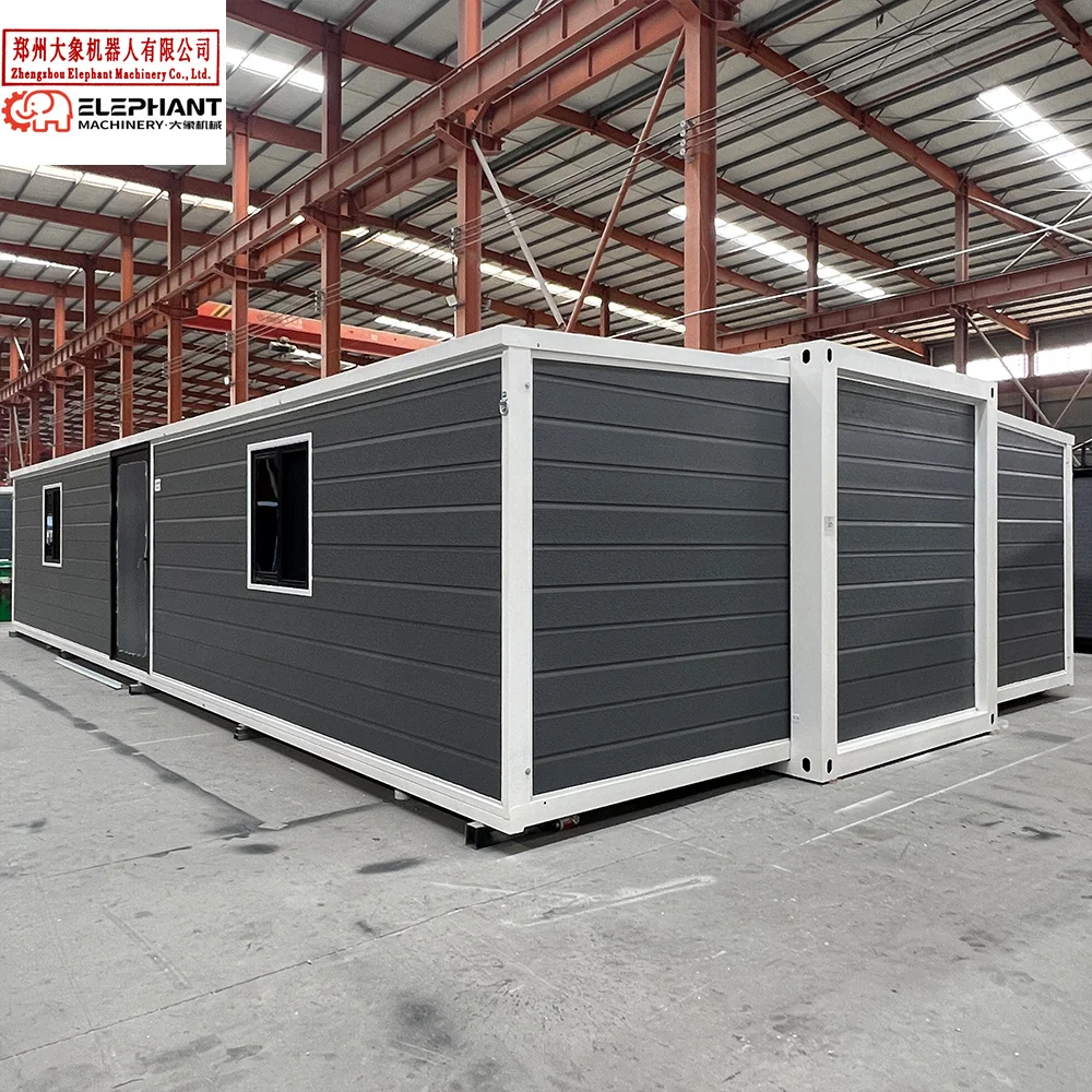 Waterproof Prefabricated 20Ft 40Ft Living Movable Home 5 Bedroom Prefab Light Steel Expandable Container House