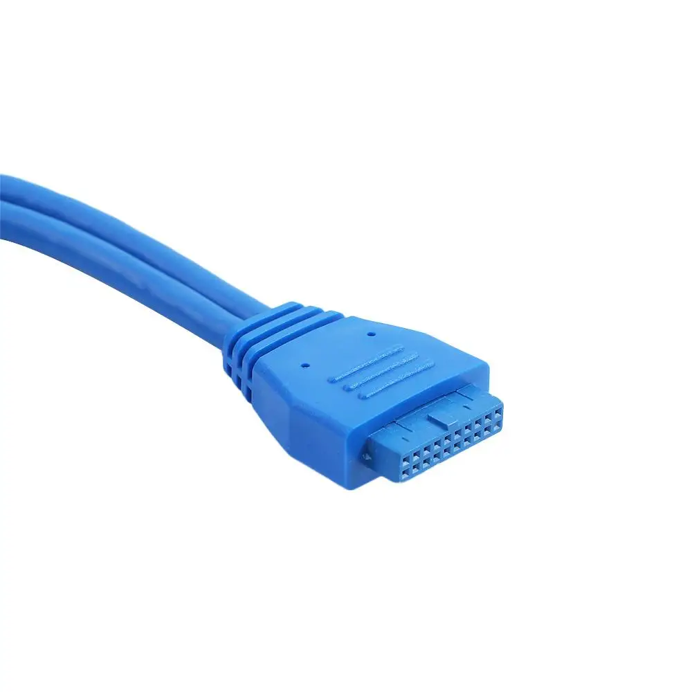 

Компьютерные аксессуары Удлинительный кабель Адаптер перегородки USB3.0 к 20-контактному разъему Кабель для передачи данных 5 Гбит/с Панель расширения Кронштейн