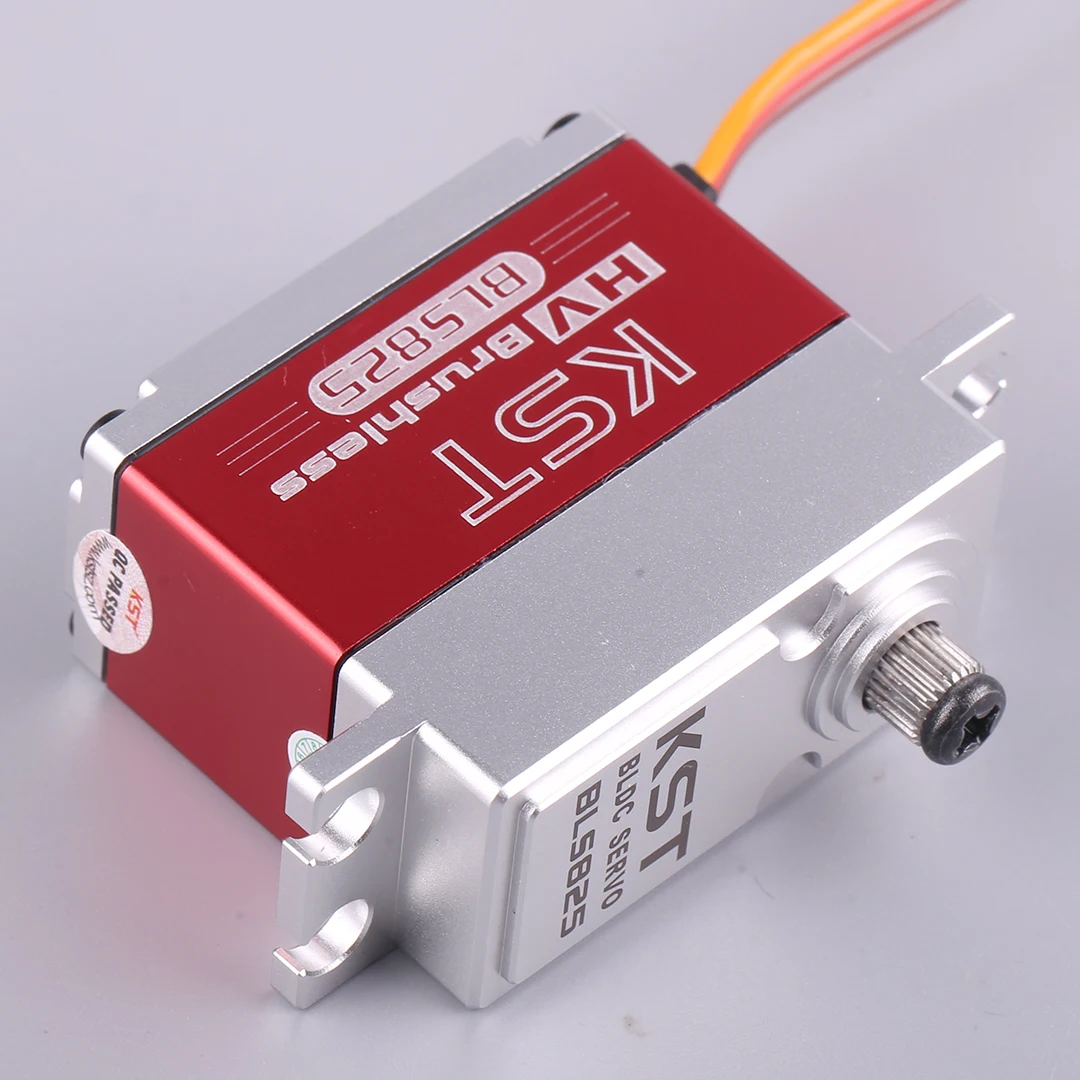 KST BLS825 MG V8.0 Brushless Digital Servo 70g 35kg 0.11 Sec HV for 1/8 Scale RC Airplane Car Buggy High Performance Servo