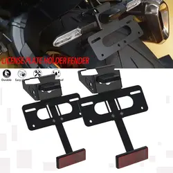 For Kawasaki Z900 2017-2022 Motorcycle Rear Tail Tidy Number License Plate Holder Fender LED Light Z H2 Performance 2023 2024