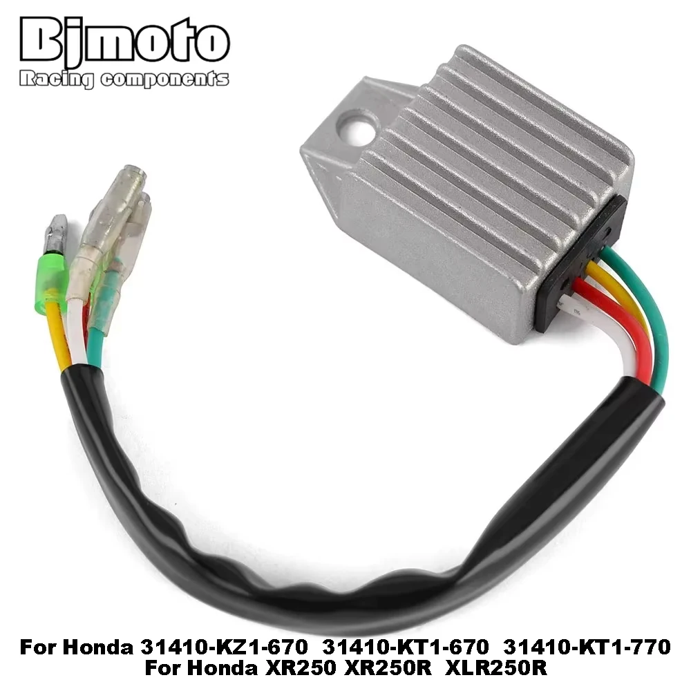 

Motorcycle Regulator Rectifier For Honda XR250 XR250R XLR250R XR 250 XLR 250R CT110 Postie Bikesc 6v 31410-KT1-770 31410-KT1-670
