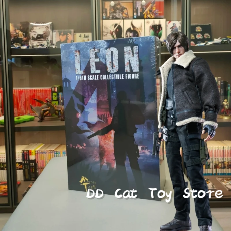 

In Stock Genuine MTTOYS 1/6 MT017 Resident Evil Leon·Scott·Kennedy 1/6th Scale Soldier Double Head Carving Model Action Figure