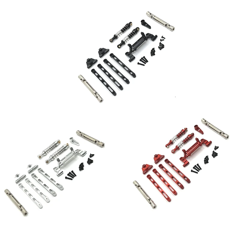 Pull Rod Shock Absorber Set For MNMODEL 1/12 MN82 LC79 MN78 Remote Control Car Parts Metal Upgrade