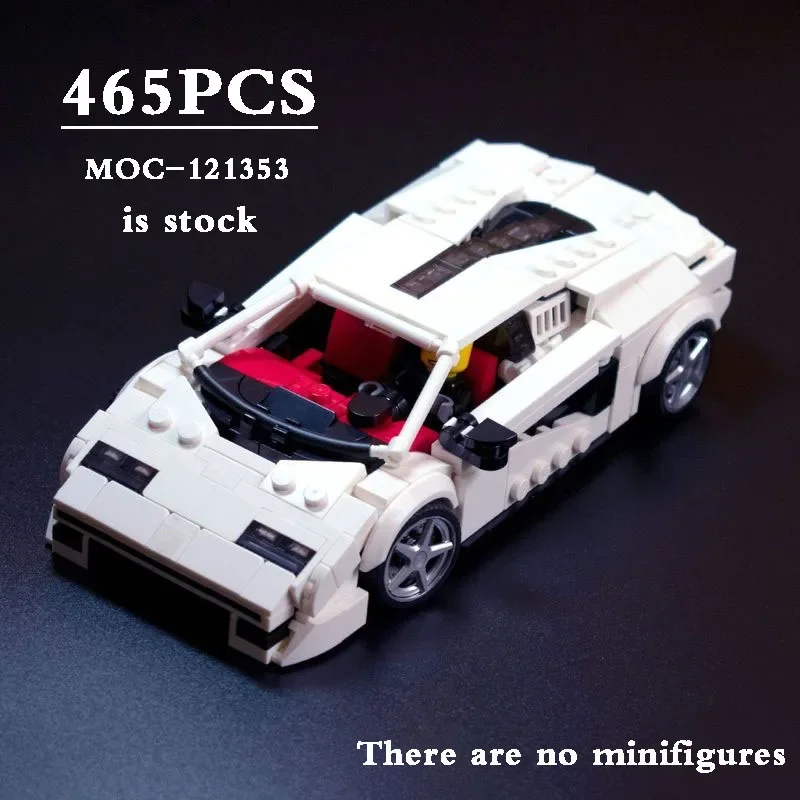 

Новинка MOC-121353 Speed Champion - LPi 800-4, спортивный автомобиль, гоночный автомобиль, игрушечный строительный блок, модель 465 шт., подарок на день рождения, «сделай сам», рождественский подарок