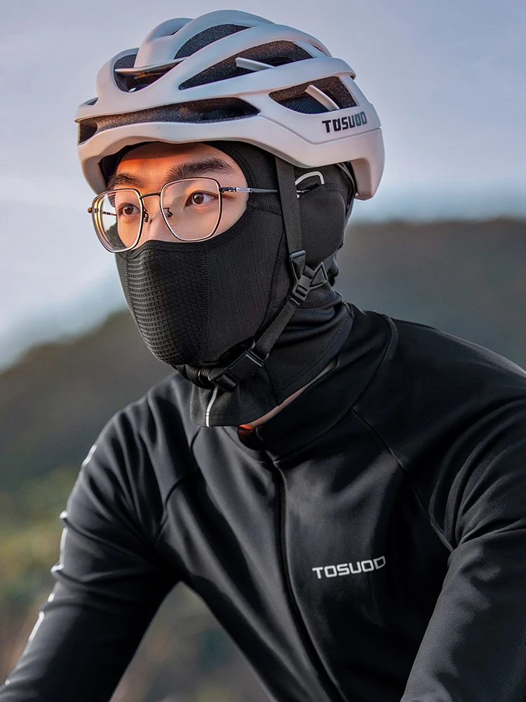 AliExpress TOSUOD Cycling Head Cover Windproof Fleece Warm Autumn Winter Head Cover Motorcycle Bicycle Outdoor Sports Cold-proof Hat