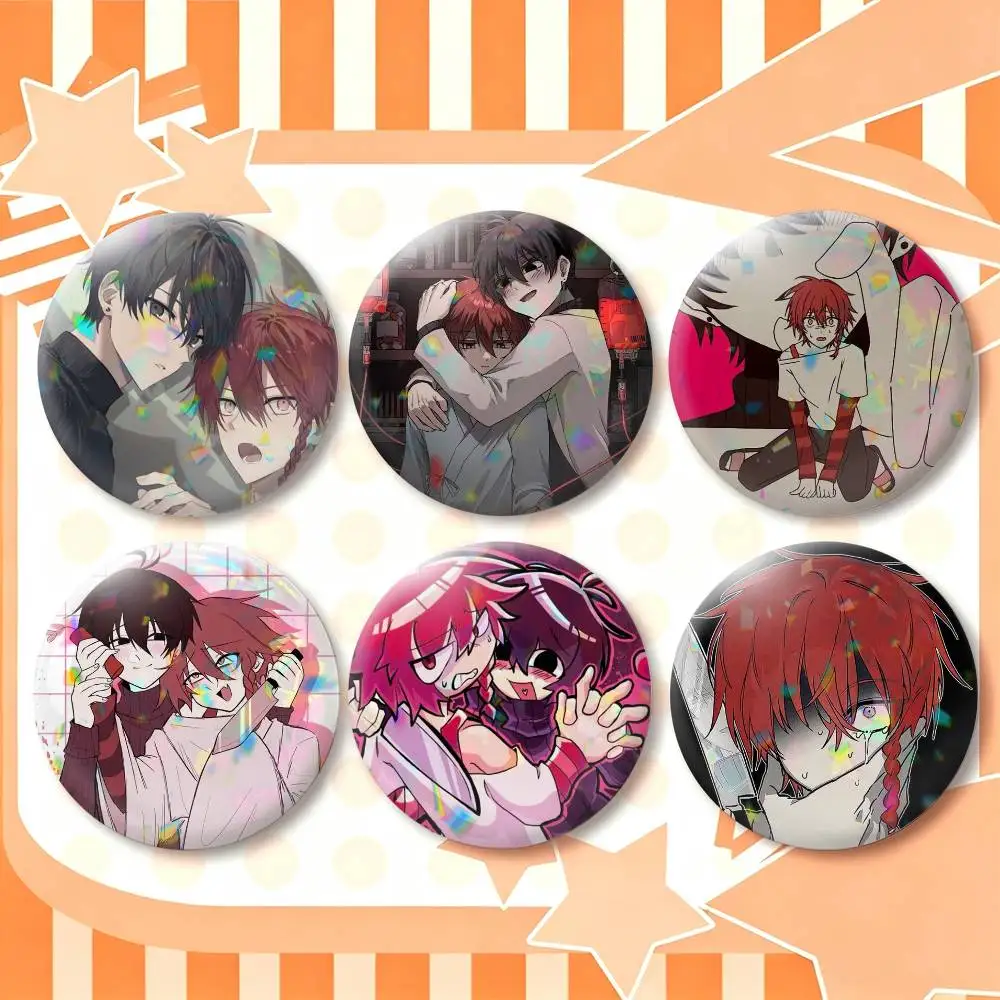 Game Z-Zeno R-Remake  25 32 44 58 75mm Badges Personalized Round Brooches Pins Accessory Gift