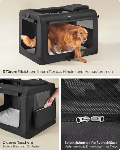 FEANDREA-حقيبة نقل حيوانات ، قماش شبكي من نسيج أوكسفورد ، من من من من من من من من من من ؟ من من من من من ؟