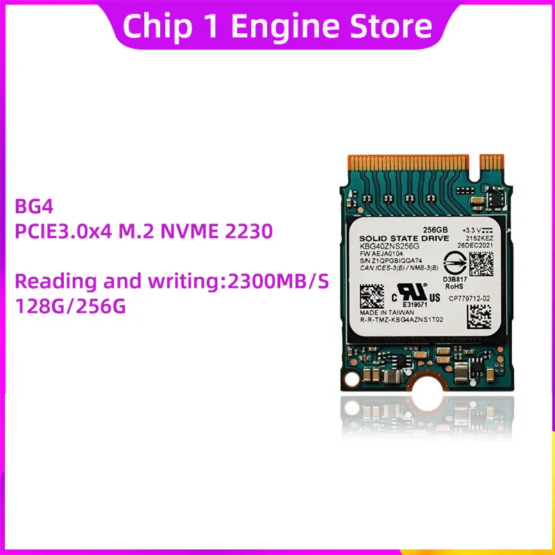 

BG4 128G 256G 2230 PCIE M.2 BG5 256G PCIE4.0x4 Твердотельный накопитель для камеры m2 CFE Ручной SSD для памяти Toshiba KIOXIA