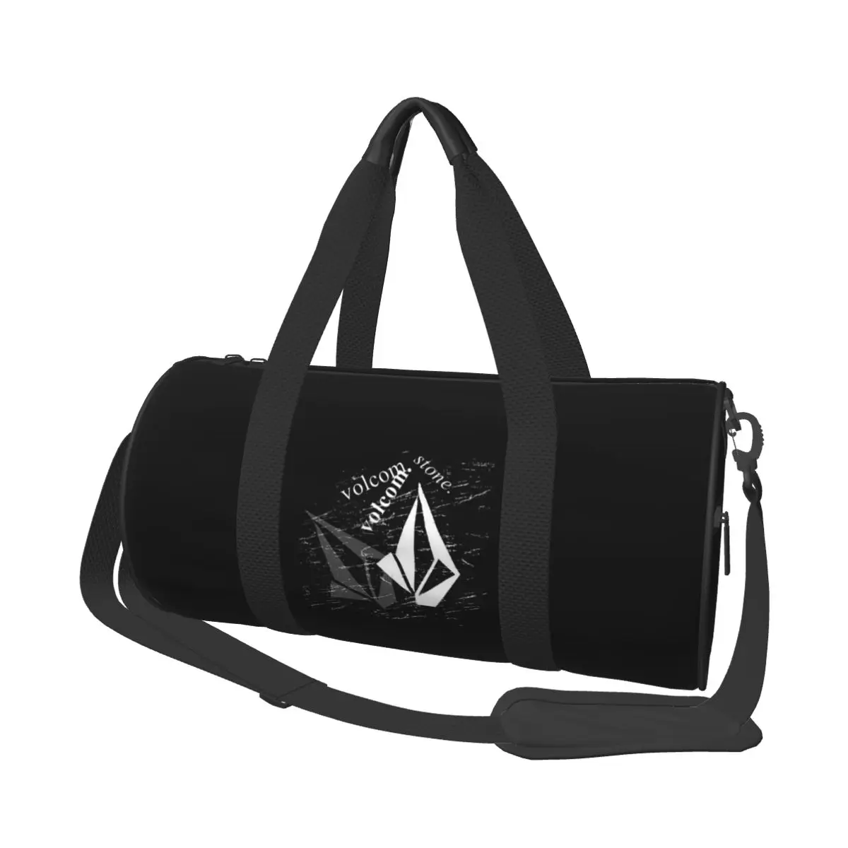 

V-Volcom Logo Large Duffle Gym Bag Waterproof Duffle Travel Bags Handbags Fitness bag