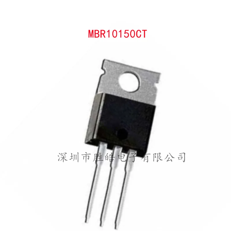 

(10PCS) NEW MBR10150CT MBR10150 B10150G 10A 150V Schottky Diode Straight Into The TO-220 Integrated Circuit